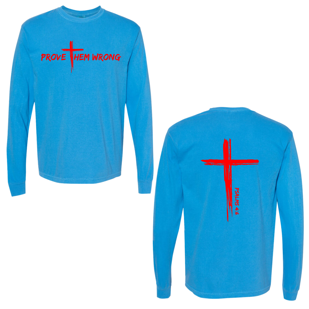 Royal Caribbean Cross Back Cotton Long Sleeve