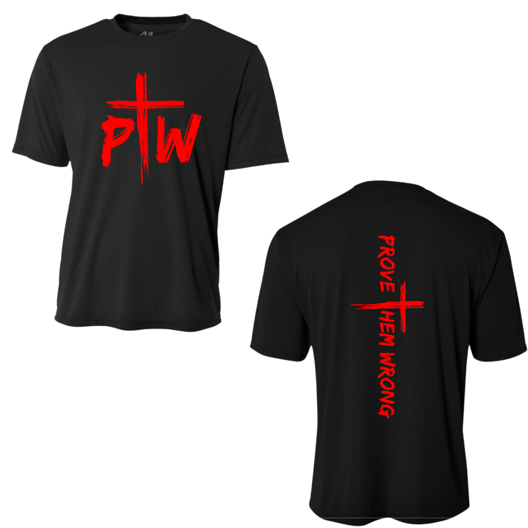Prove Them Wrong Spine Black Tee