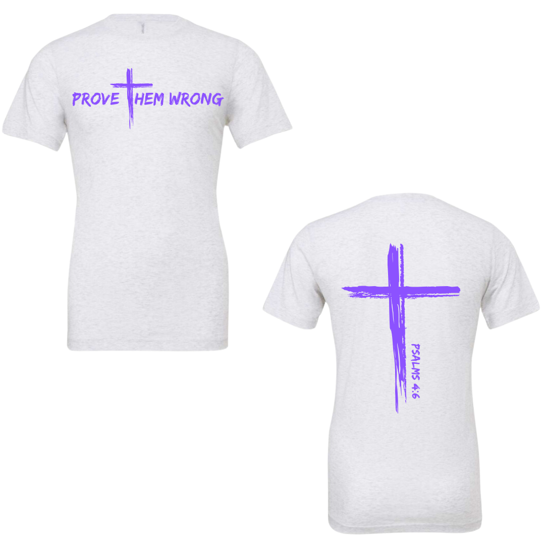 Cross Back Ash Tee (Soft Cotton)