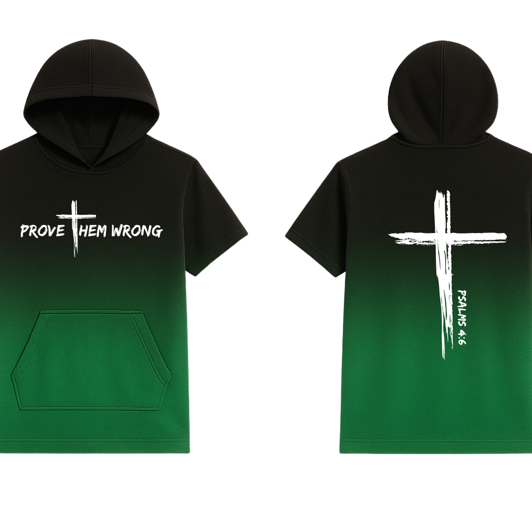 Black Fading to Green