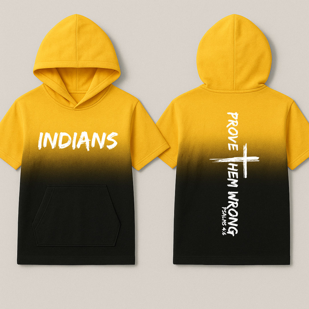 Indians -Fading Yellow to Black