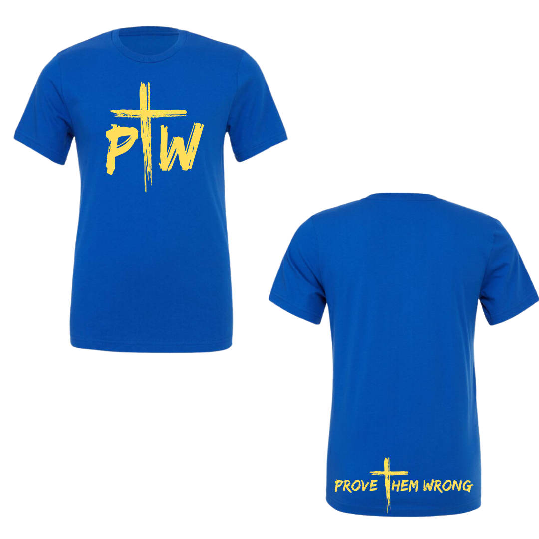 PTW Royal Blue Tee (Soft Cotton)