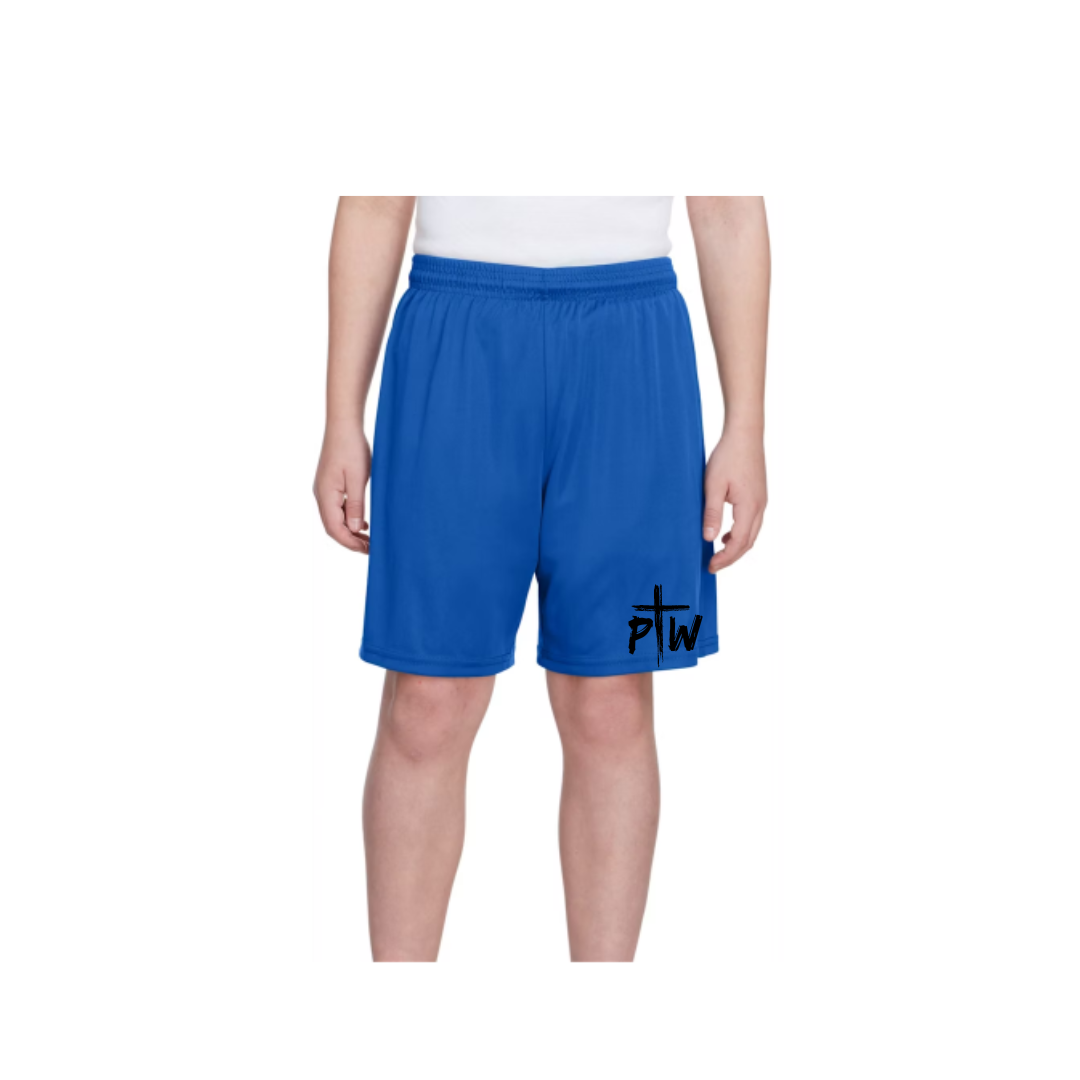 PTW Blue Shorts - Youth