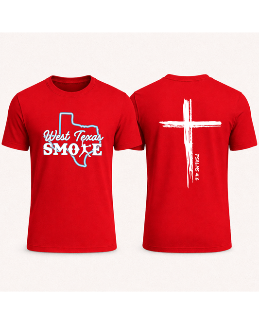 Smoke - Red Short Sleeve Tee (DTF)