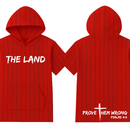 Levelland Red with Black Pinstripes