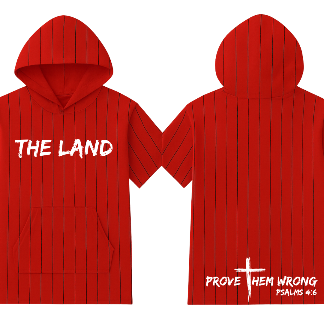 Levelland Red with Black Pinstripes