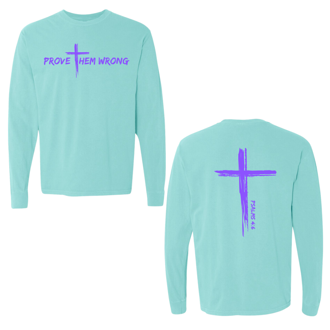 Chalky Mint Cotton Long Sleeve