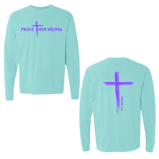 Chalky Mint Cotton Long Sleeve