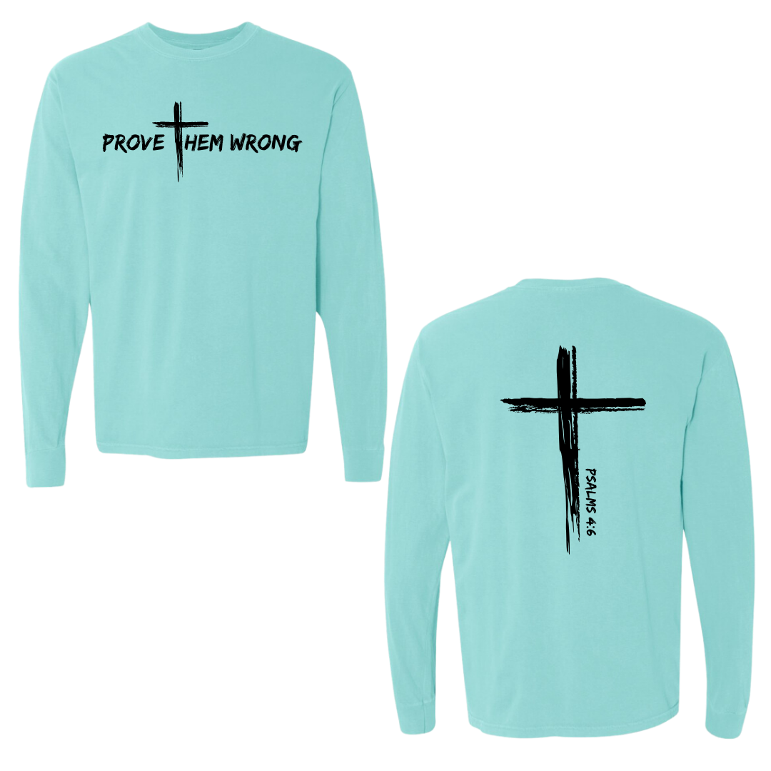 Chalky Mint Cotton Long Sleeve