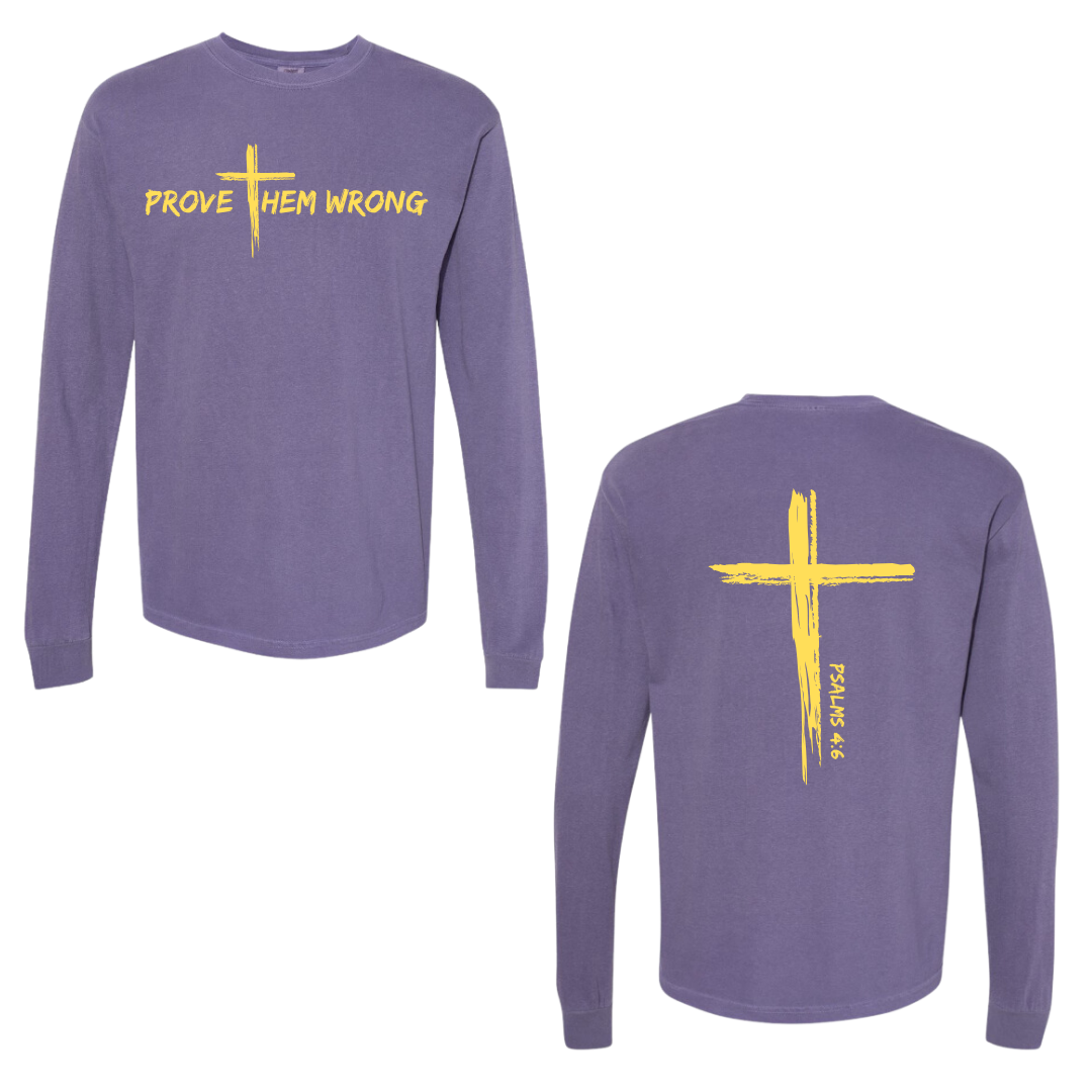 Grape Cotton Long Sleeve