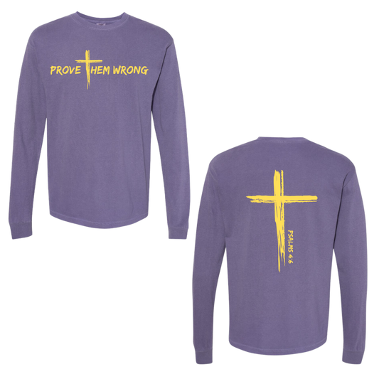 Grape Cotton Long Sleeve