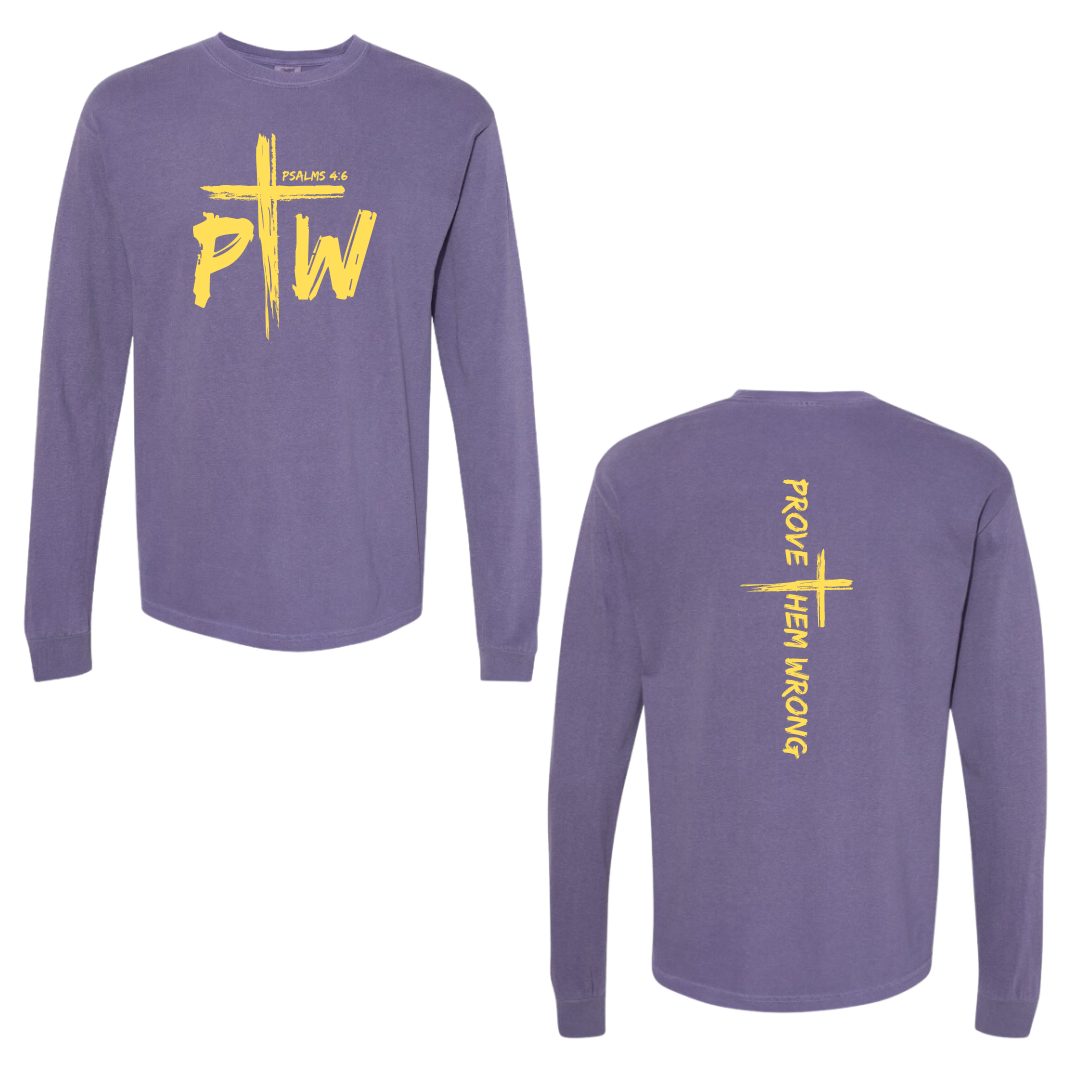 Grape Cotton Long Sleeve