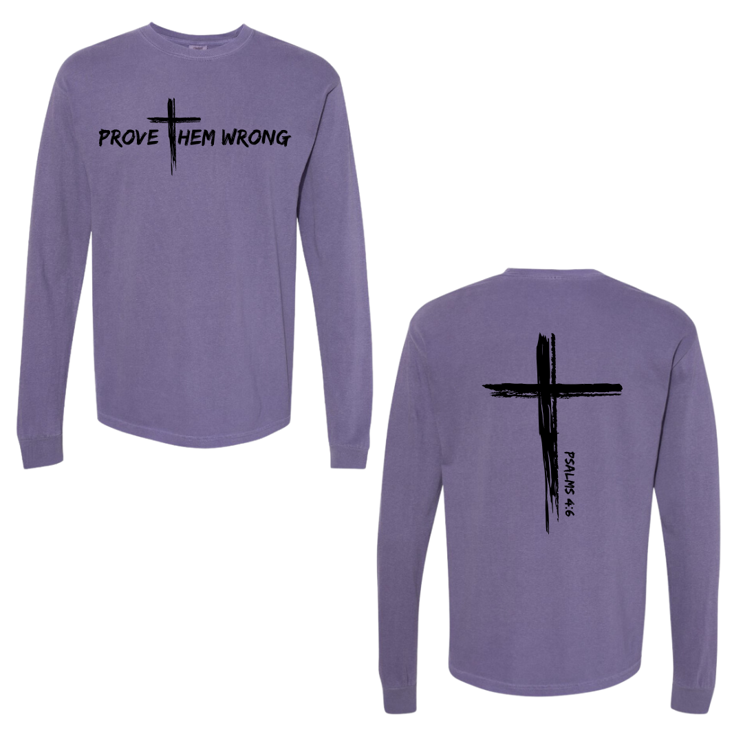 Grape Cotton Long Sleeve