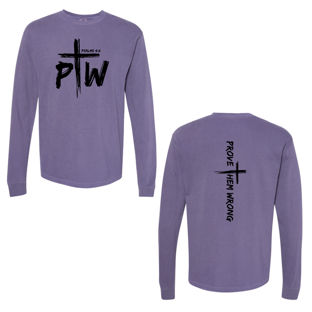 Grape Cotton Long Sleeve