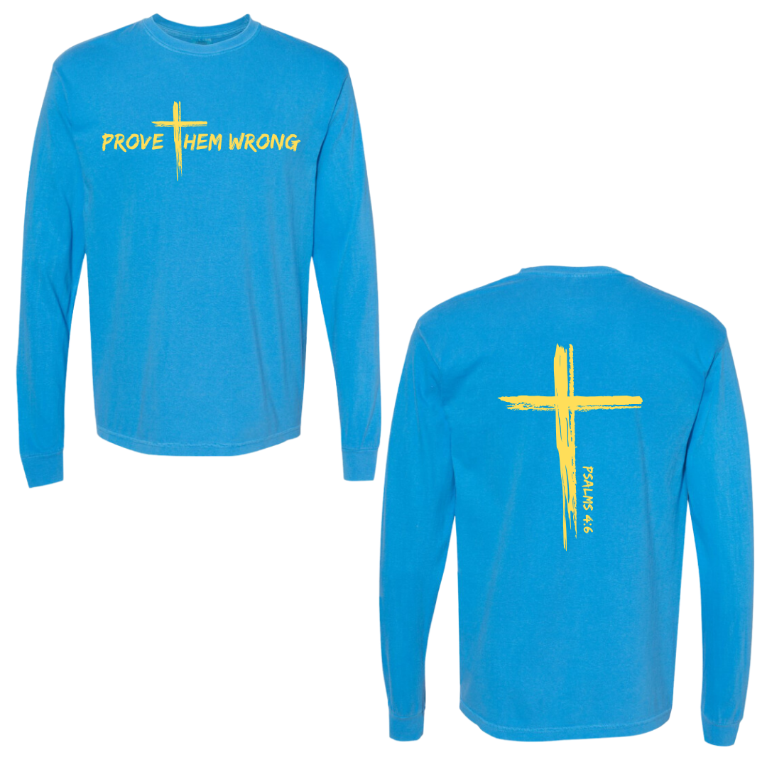 Royal Caribbean Cross Back Cotton Long Sleeve