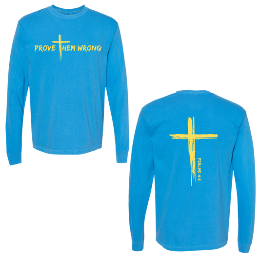 Royal Caribbean Cross Back Cotton Long Sleeve