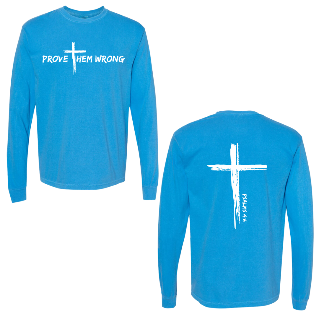 Royal Caribbean Cross Back Cotton Long Sleeve