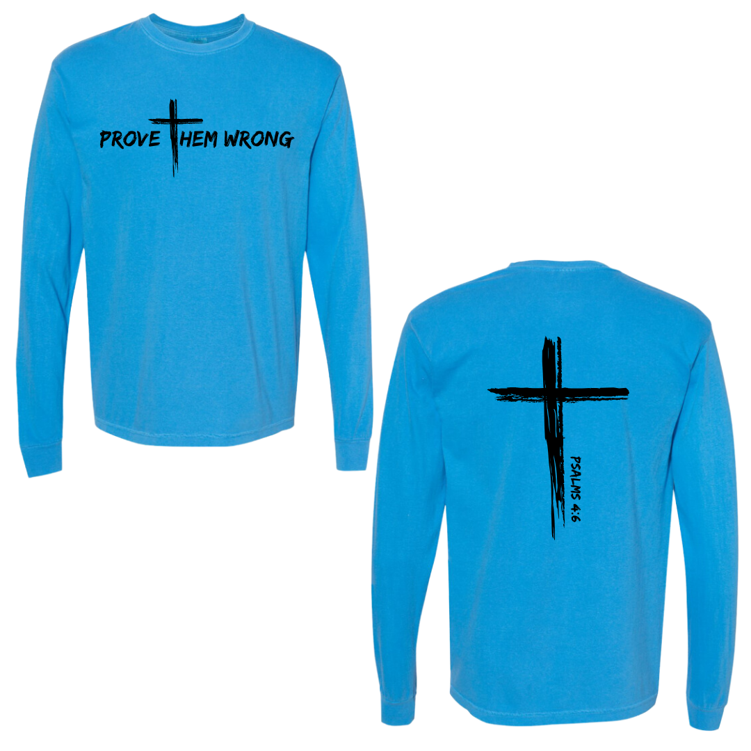 Royal Caribbean Cross Back Cotton Long Sleeve