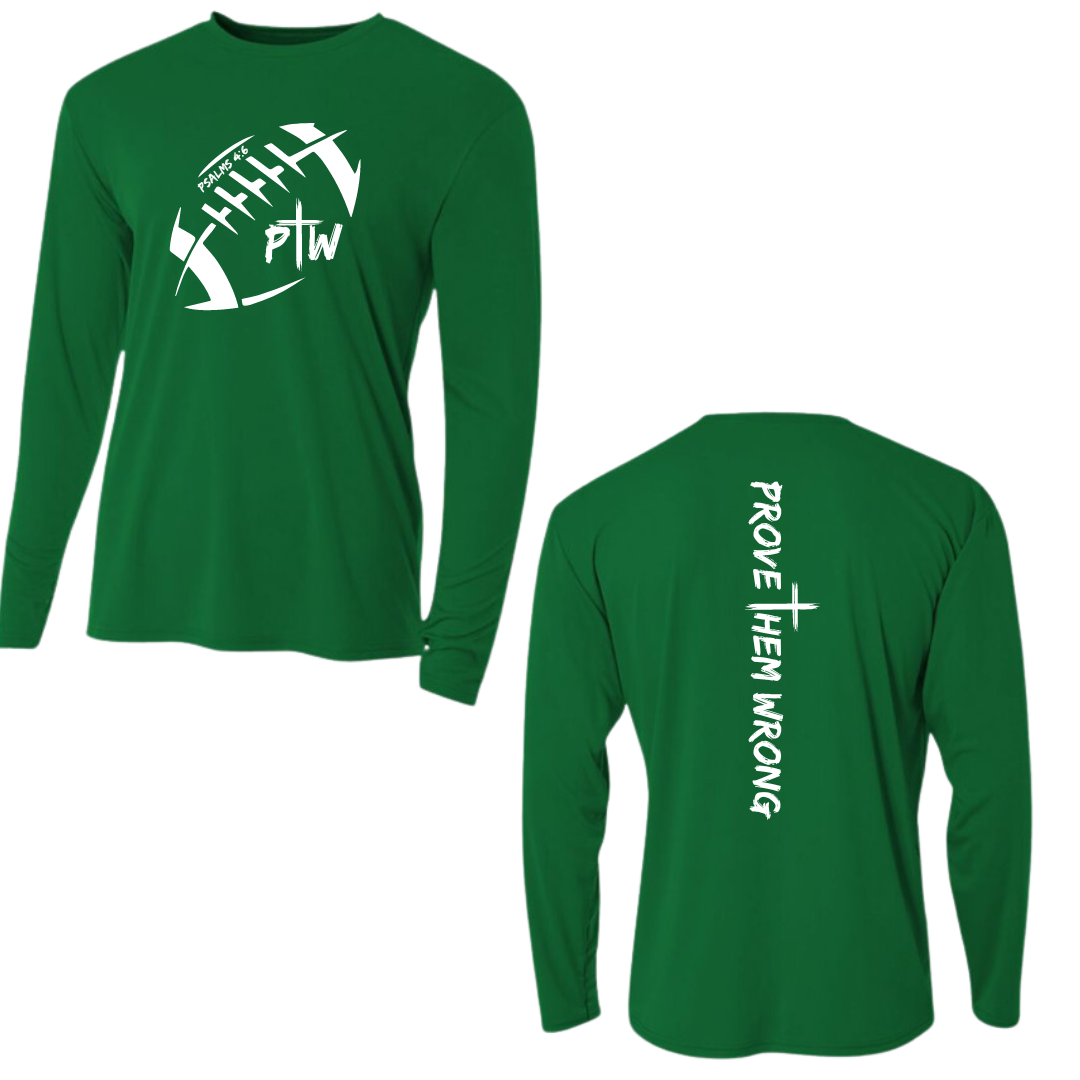 PTW Football - Green Long Sleeve