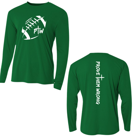 PTW Football - Green Long Sleeve