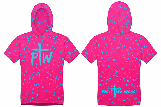 Splatter - Pink & Teal