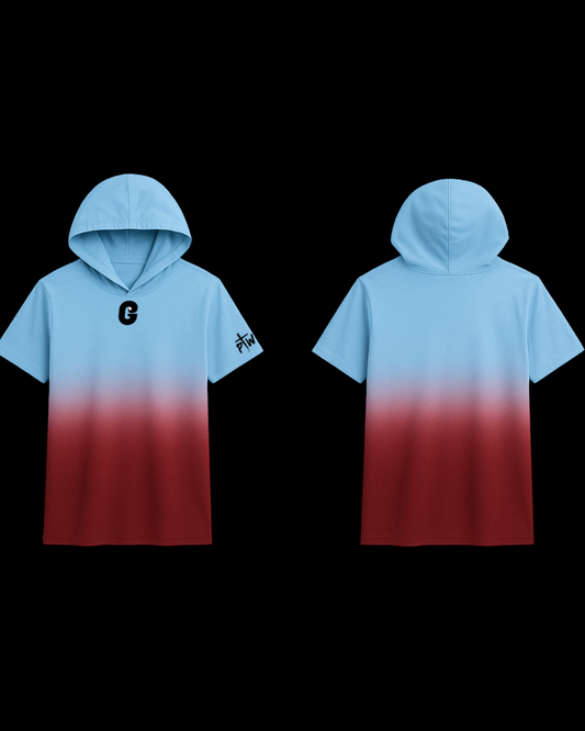 Grind - Fading Hooded Short Sleeve