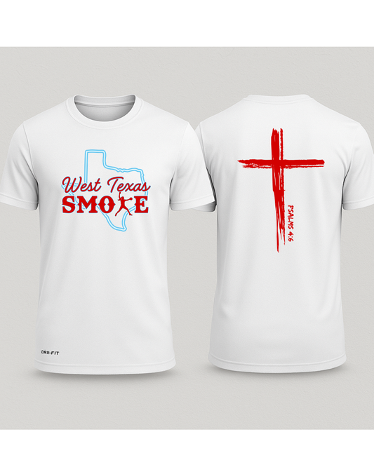 Smoke - White Short Sleeve Tee (DTF)