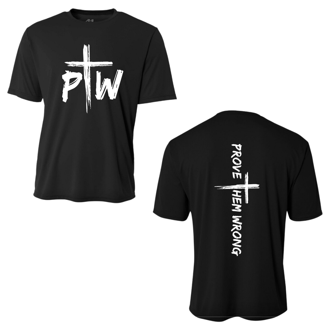 Prove Them Wrong Spine Black Tee