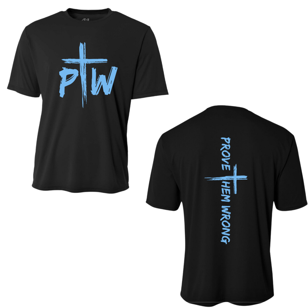 Prove Them Wrong Spine Black Tee