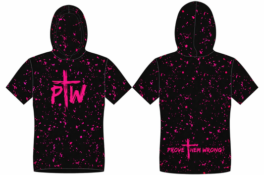 Splatter - Black & Pink