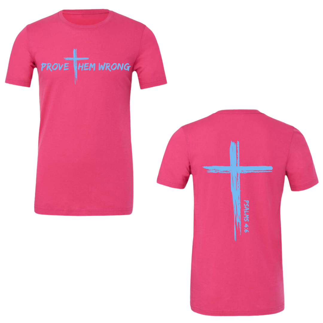 Cross Back Berry Tee (Soft Cotton)