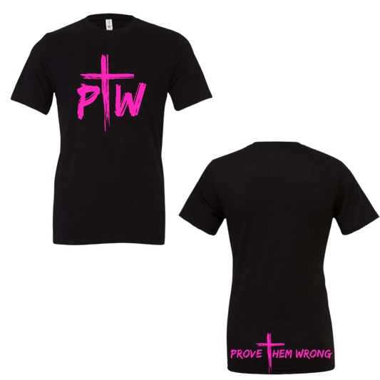 PTW Black Tee (Soft Cotton)