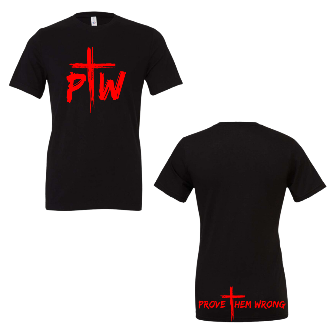 PTW Black Tee (Soft Cotton)