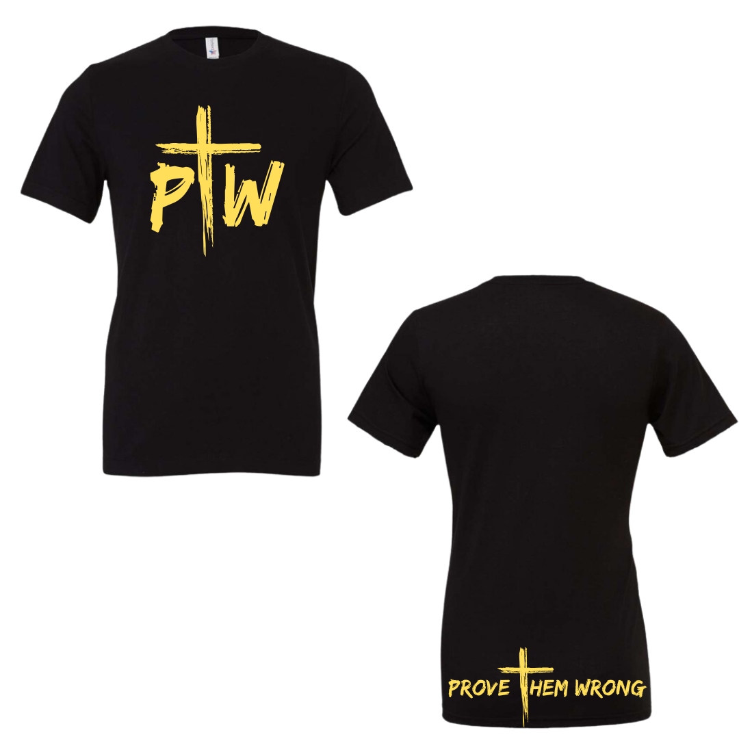 PTW Black Tee (Soft Cotton)