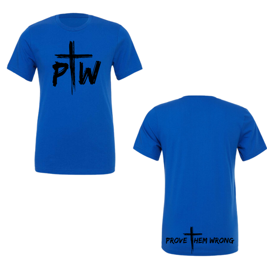 PTW Royal Blue Tee (Soft Cotton)