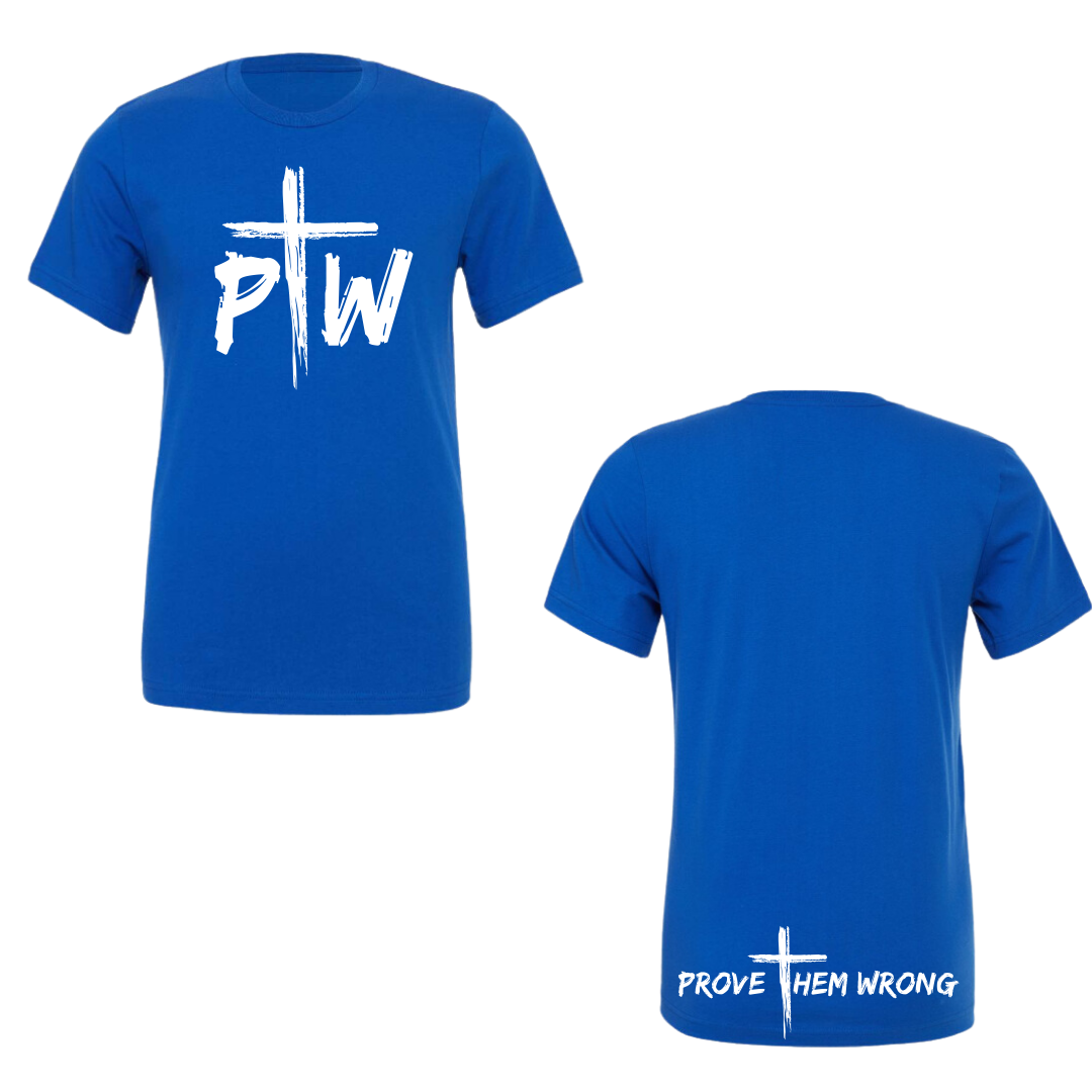 PTW Royal Blue Tee (Soft Cotton)