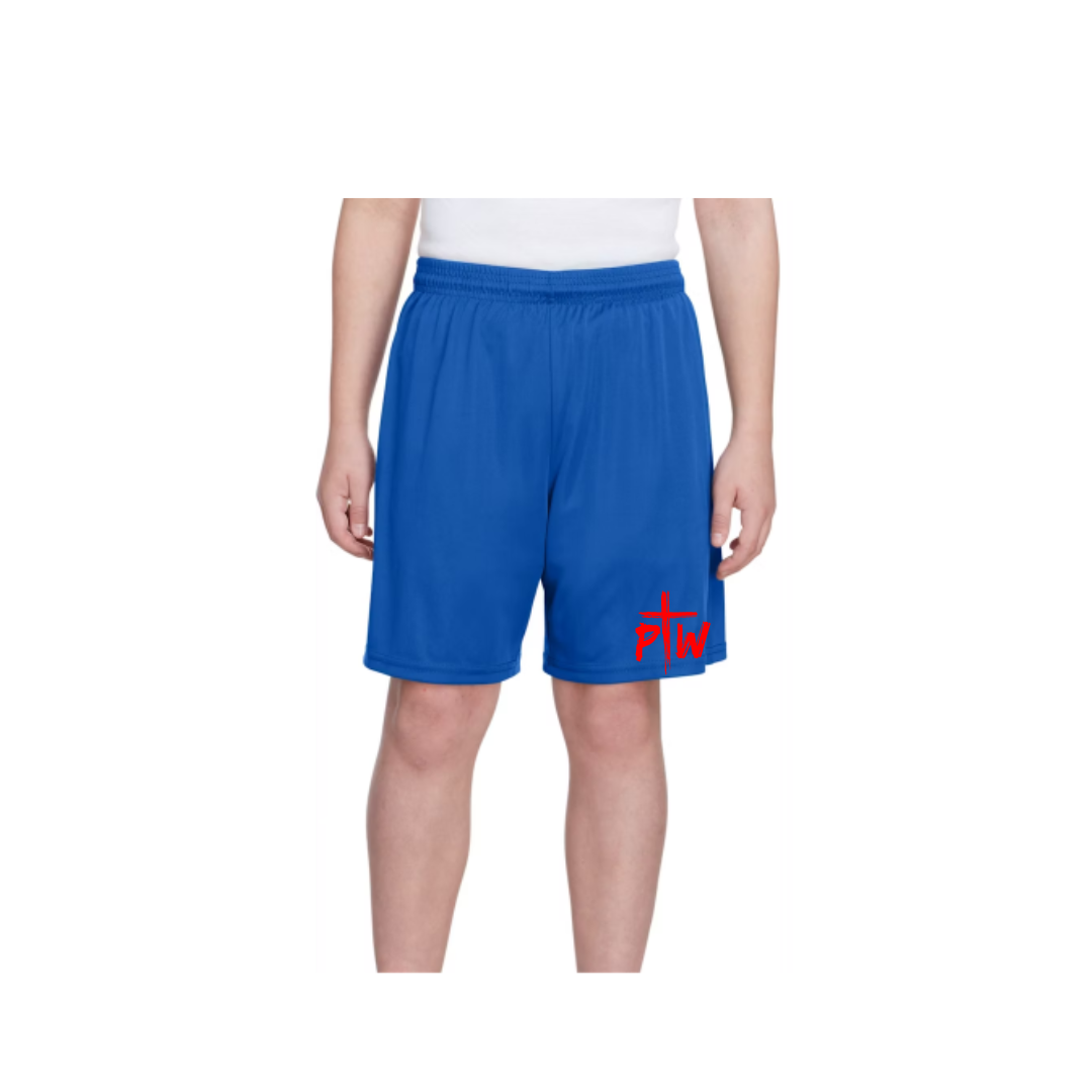 PTW Blue Shorts - Youth