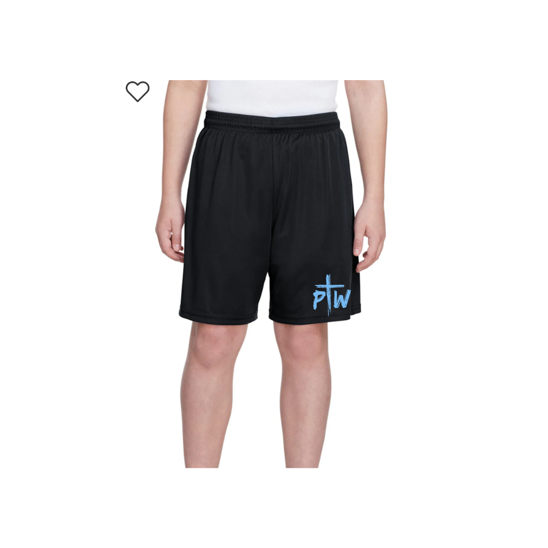 PTW Black Shorts - Youth