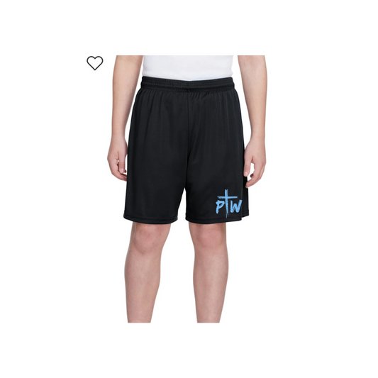 PTW Black Shorts - Youth