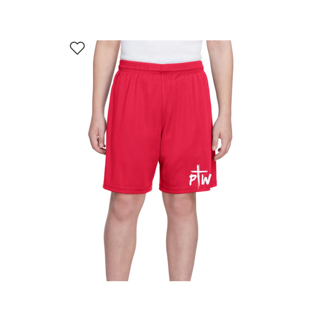 PTW Red Shorts - Youth